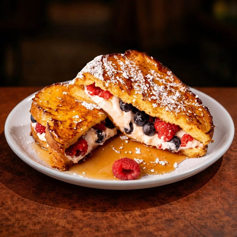 Delicious Stuffed French Toast