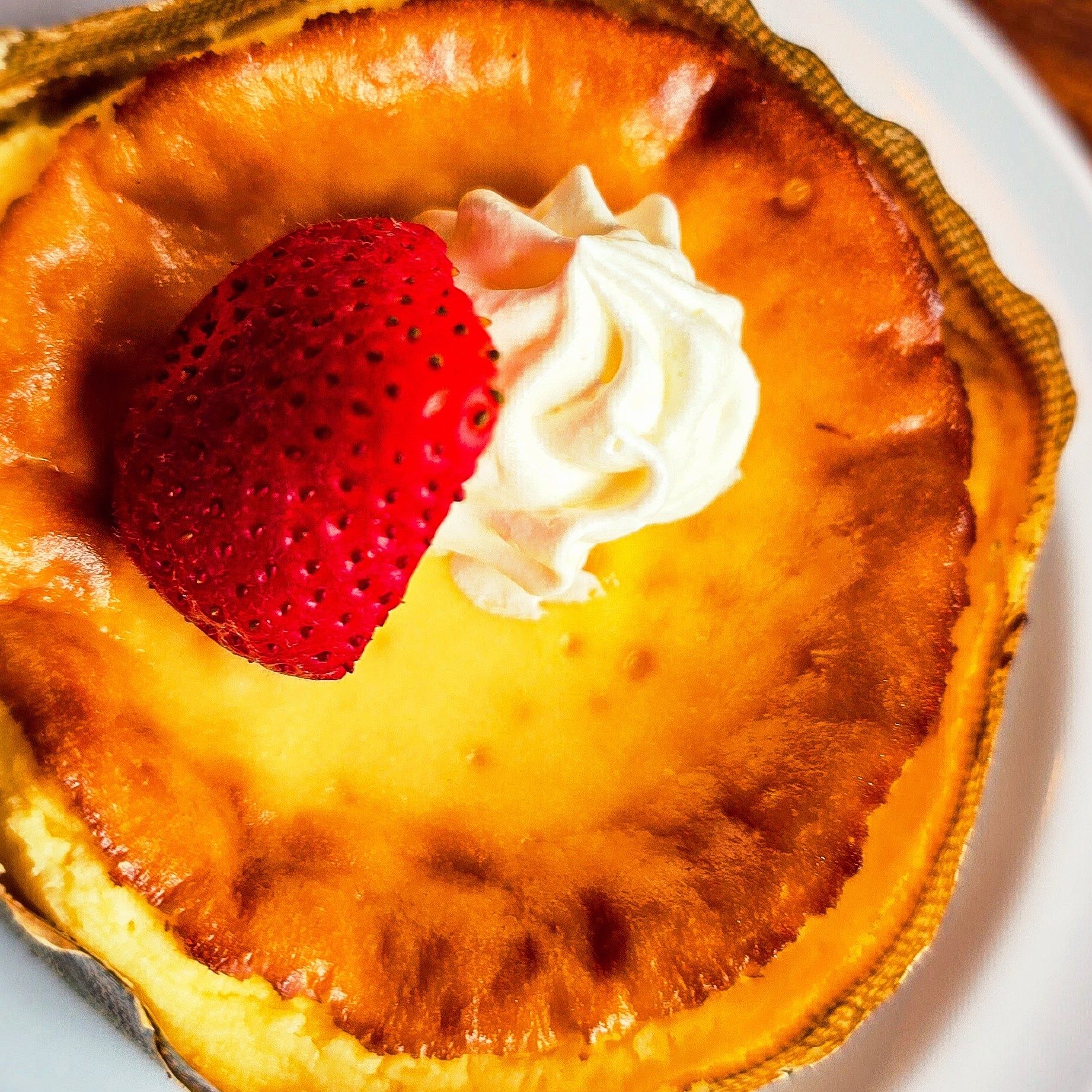 Basque Cheesecake.