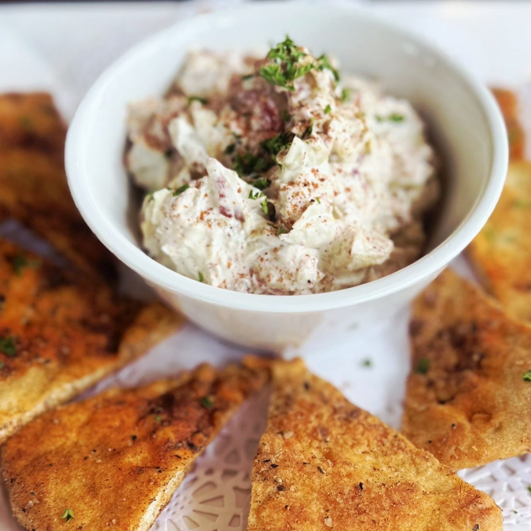 Artichoke & Sundried Tomato DIp.