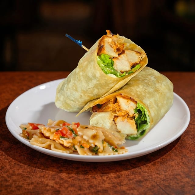 Grilled Chicken Ranch Wrap.