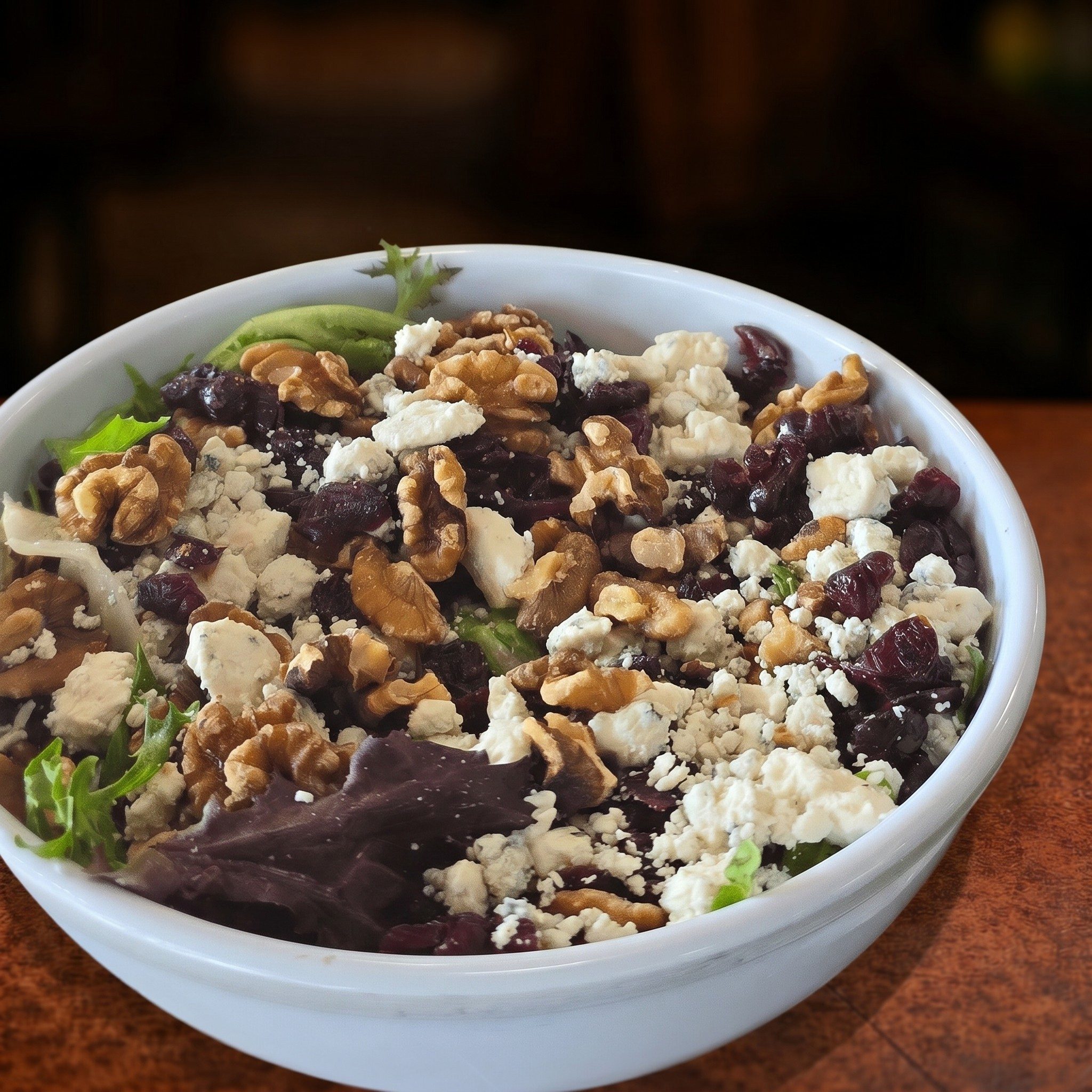 Bleu Cheese Salad.