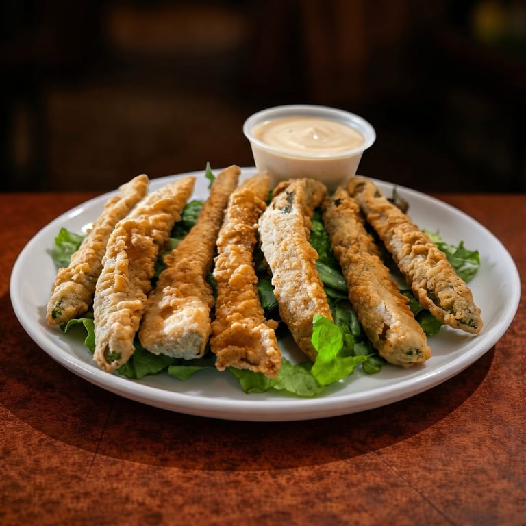 Fried Pickles That Crunch