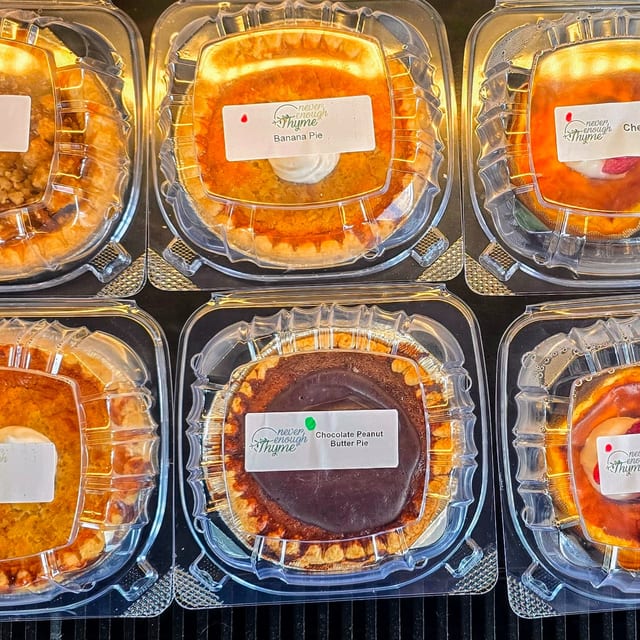 Assorted Mini Pies & Cakes.