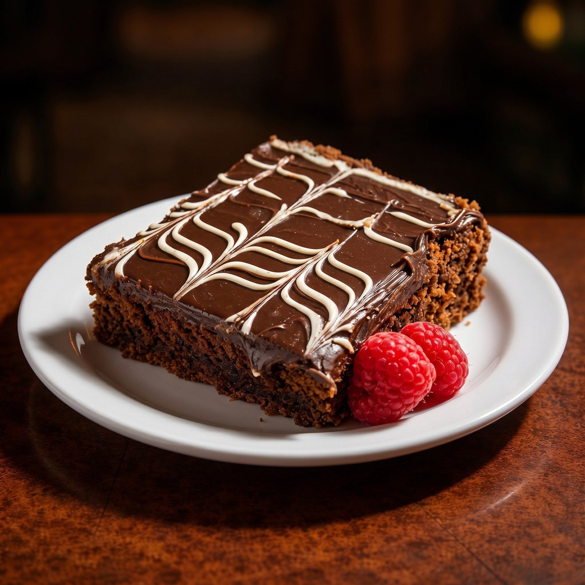 Fudge Brownies.