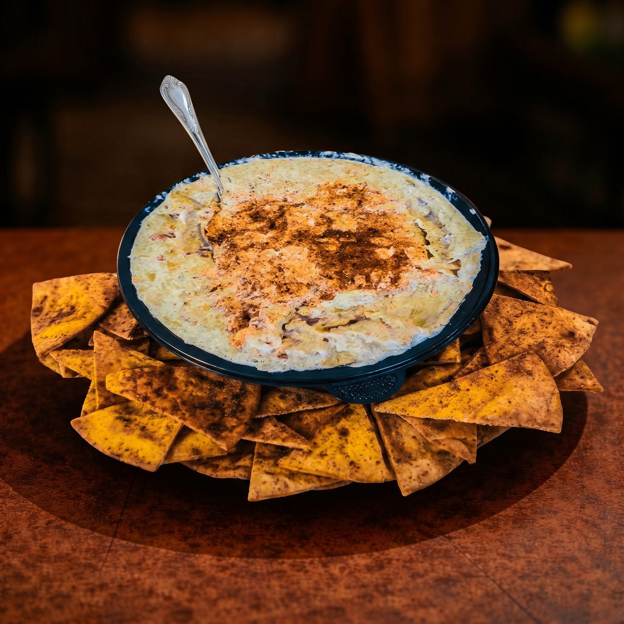 Artichoke, Sun Dried Tomato Dip.