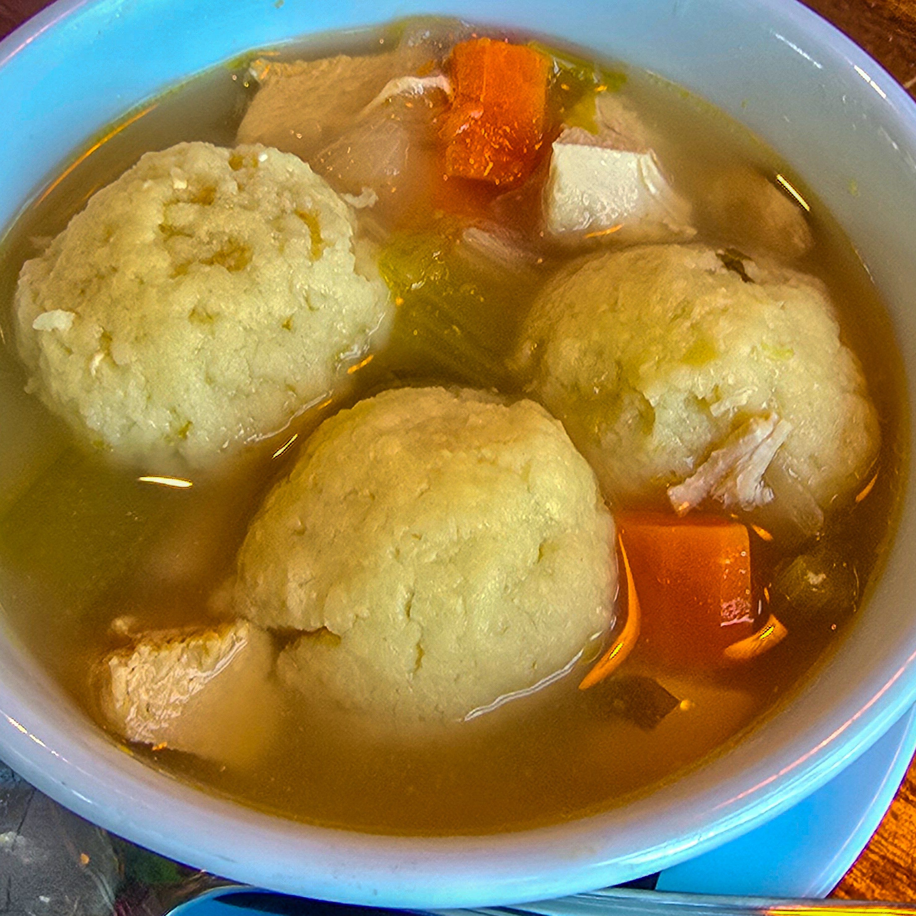 Matzo Ball Soup.